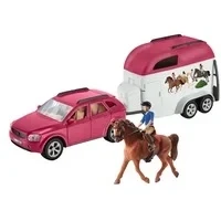 Abbildung von Schleich® Spielfigur Horse Club SUV mit Anhänger