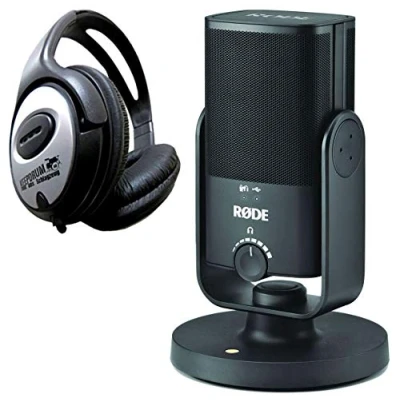 Abbildung von Rode NT USB Mini Studio Kondensatormikrofon + keepdrum Kopfhörer