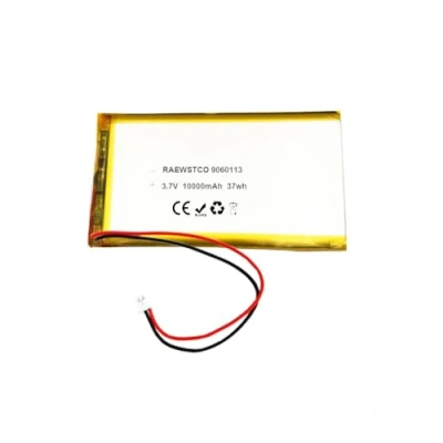 Abbildung von RAEWSTCO Lithium Polymer Akku 9060113 3,7 V 10000 mAh Einsparungen Stromversorgung Beleuchtungsgeräte Ladeschatz