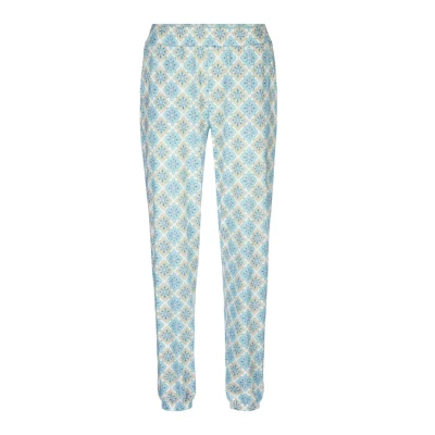 Abbildung von Calida BÜNDCHEN Nachtwäsche Hose, Damen, Größe: 40/42, Glacier blue