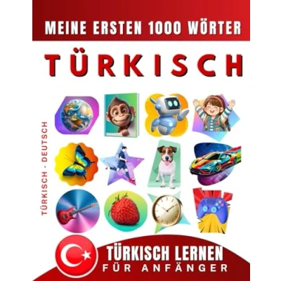 Abbildung von Türkisch lernen für Anfänger, meine ersten 1000 Wörter: Zweisprachiges Englisch Lernbuch Kinder und Erwachsene