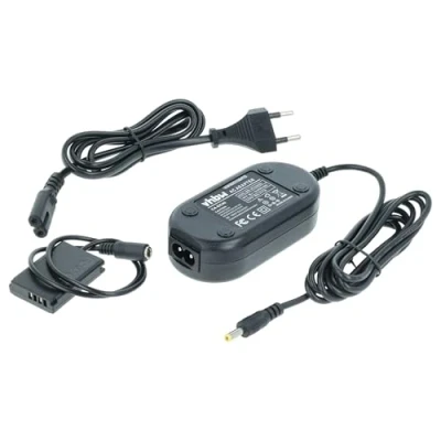 Abbildung von vhbw 1x Netzteil Ersatz für Canon ACK DC110 Kamera, Digitalkamera + DC Kuppler, 2m