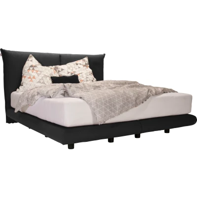 Abbildung von TOM TAILOR HOME Boxspringbett &quot;SOHO PILLOW BOX&quot;, in Schwebeoptik, Kopfteil Kissenform, Höhe 120 cm