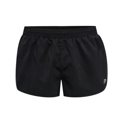Abbildung von Newline MEN CORE Split Shorts kurze Sporthose, Herren, Größe: XXL, Black