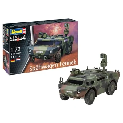 Abbildung von Revell Plastikmodell Spahwagen Fennek 1/72