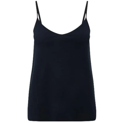 Abbildung von Ulla Popken Spaghetti Strap Top, Damen, Größe: 46/48, Navy blue
