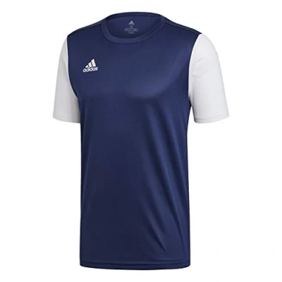 Abbildung von adidas Performance Estro 19 Fussball Sport Tshirt, Herren, Größe: Large, Dark blue/white