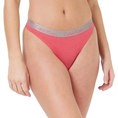 Abbildung von Calvin Klein Underwear Thong String, Damen, Größe: Large, Claret red