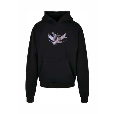 Abbildung von Upscale by Mister Tee VIVE LA Liberte Oversize Kapuzenpullover, Herren, Größe: Large, Black