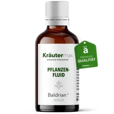 Abbildung von Kräutermax Baldrian plus Tropfen 50 ml