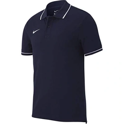 Abbildung von Nike Herren 19 aj1502 Team Club Polo, Blau (Obsidian/White/451), S EU