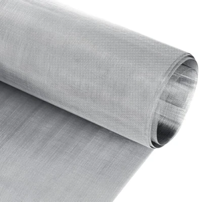 Abbildung von Gewebtes Drahtgeflecht Drahtgitter aus groß 304 Edelstahl Feinmaschig Maschendrahtzaun Sechseckgeflecht Drahtzaun 40 x 200 cm
