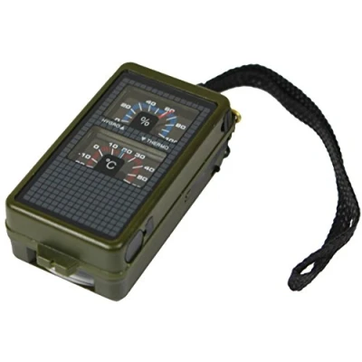 Abbildung von Mil Tec 10 Functions Map Compass Schwarz Einheitsgröße