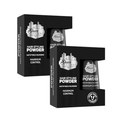 Abbildung von The Shave Factory Haarstyling Puder mattierend und voluminös für unvergleichliche Textur, Volumen mattes Finish perfekt jeden Look Haartyp (40 g, Classic)