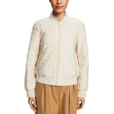 Abbildung von Esprit Ultralt Bomberjacke, Damen, Größe: XL, Cream beige