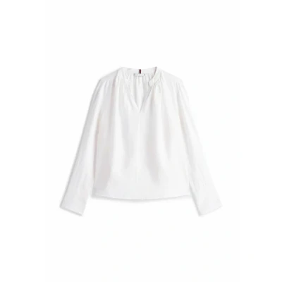Abbildung von Tommy Hilfiger Relaxed FIT Bluse, Damen, Größe: 36, Th optic white