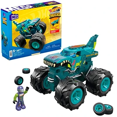 Abbildung von MEGA Hot Wheels HDJ95, Bausatz, 5 Jahr(e), Kunststoff, 187 Stück(e), 340 g