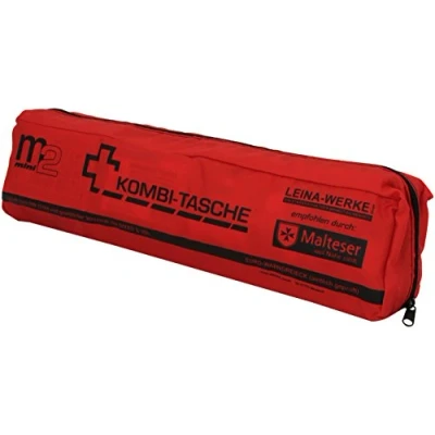 Abbildung von Leina Werke 15020 Mini Kombitasche M2 mit Klett, Rot/Schwarz