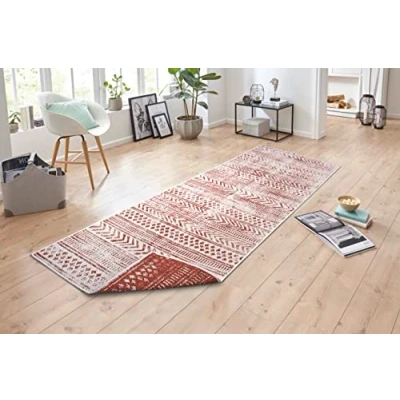 Abbildung von NORTHRUGS Läufer &quot;BIRI&quot;, rechteckig, In &amp; Outdoor, Wetterfest, Balkon, Garten, Wohnzimmer, Wasserfest, Boho