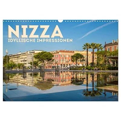 Abbildung von NIZZA Idyllische Impressionen (Wandkalender 2025 DIN A3 quer), CALVENDO Monatskalender