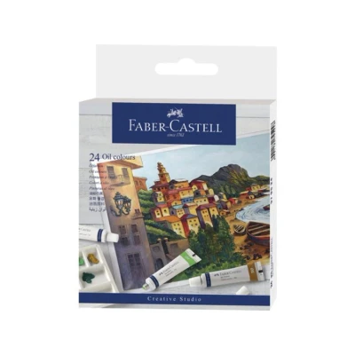 Abbildung von Faber Castell Oil Colours (24 tubes x 9ml) (FC 379524)