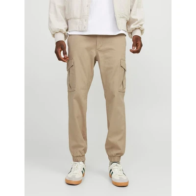 Abbildung von Jack &amp; Jones Jjimarco Jjjoe Cuffed AKM Cargohose, Herren, Größe: 28x30, Crockery