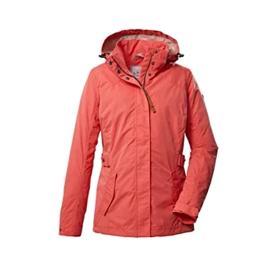 Abbildung von G.I.G.A. DX Damen Funktionsjacke/Outdoorjacke mit abzippbarer Kapuze GS 104 WMN JCKT, dunkelkoralle, 34, 39417 000