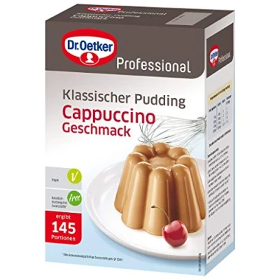 Abbildung von Dr. Oetker Professional Klassischer Pudding mit Cappuccino Geschmack, Puddingpulver in 1 kg Packung