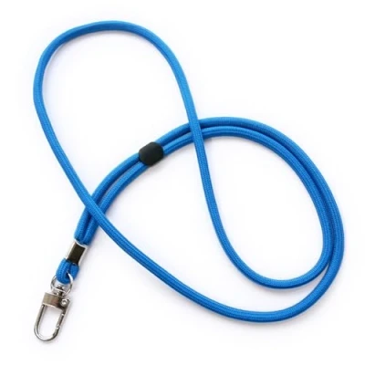 Abbildung von trage.band® langes verstellbares Trageband/Umhängeband mit Karabinerhaken, blau