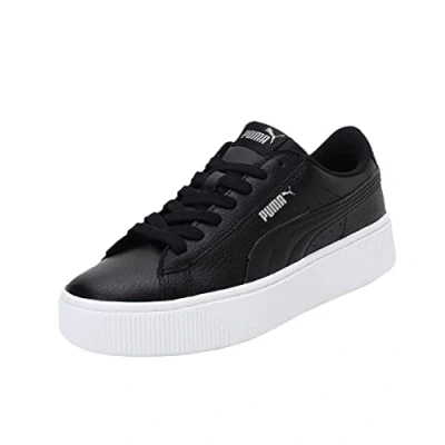 Abbildung von Puma Vikky Stacked Sneaker low, Damen, Größe: 42.5, Black Leder