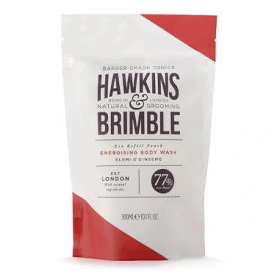 Abbildung von Hawkins &amp; Brimble BODY WASH Pouch (300ML) Flüssigseife, Herren, Größe: 300 ml, White