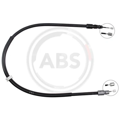Abbildung von A.B.S. K13056 Handbremsseil 817 Scheibenbremse für Links /Rechtslenker MERCEDES BENZ: ML Klasse, GL, G Klasse SUV