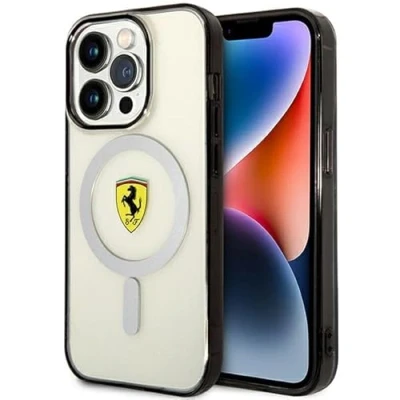 Abbildung von Ferrari FEHMP14XURKT hülle für iPhone14 Pro Max 6.7&quot; transparent hardcase Outline