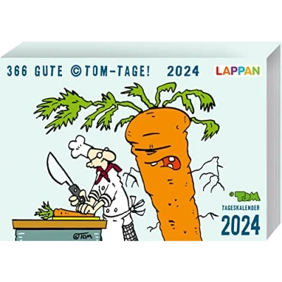 Abbildung von 366 GUTE ©TOM TAGE! 2024: Tageskalender: Tischkalender zum Aufstellen Nicht nur für Comic Fans (TOM Touché)