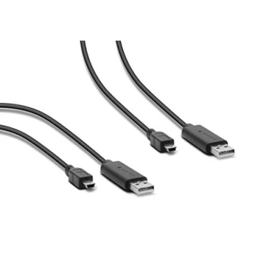 Abbildung von Speedlink STREAM Play &amp; Charge Cable Set 2 Ladekabel für den Playstation 3 Controller Gaming/Konsole/PS3 schwarz