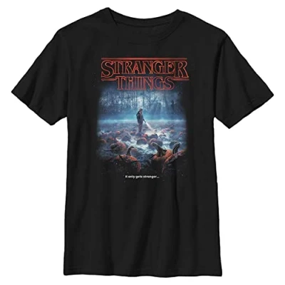 Abbildung von Stranger Things Strange Pumpkins YTH Crew neck Black 128