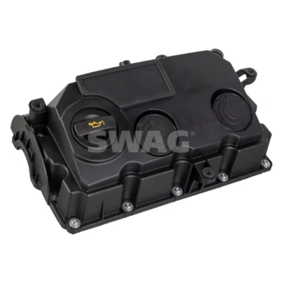 Abbildung von SWAG 33 10 5137 Zylinderkopfhaube mit Dichtung VOLKSWAGEN: Passat B6 Variant, Touran I, Golf 5 Schrägheck, SKODA: Octavia 2 Combi, Superb II Kombi