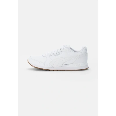 Abbildung von Puma ST Runner V3 Unisex Sneaker low, Größe: 44.5, white/puma white/gum Leder und lederimitat