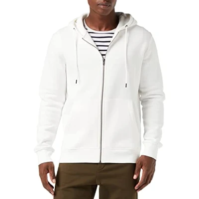 Abbildung von Jack &amp; Jones Jestar Basic ZIP Sweatjacke, Herren, Größe: Large, Cloud dancer