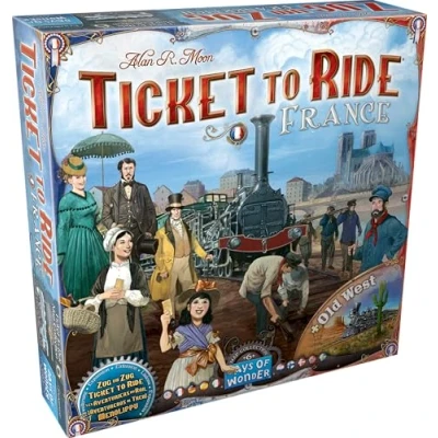 Abbildung von Asmodee Zug um Frankreich Brettspiel