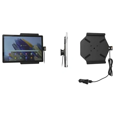 Abbildung von Brodit Gerätehalter 721286 Made IN Sweden mit Ladefunktion für Smartphones Samsung Galaxy Tab A8 SM X200/205