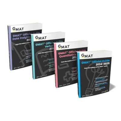 Abbildung von GMAT Official Guide 2024 2025 Bundle: Books + Online Question Bank: / Quantitative Review Data Insights Verbal Review; Has ... Explanations; Digital Flashcards, Games
