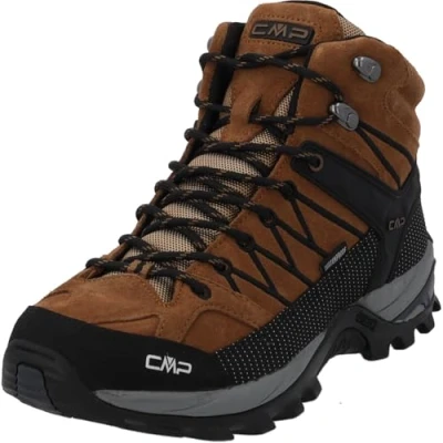 Abbildung von CMP Herren Rigel Mid Trekking Shoes Wp Walking Shoe, gebrannt, 41 EU