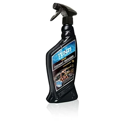 Abbildung von TENZI Premium Cockpitreiniger (600ml) für Auto &amp; Motorrad Innenraumreiniger, antistatisch Effekt, angenehmer Duft, aufsprühen abwischen Autopflege, Kunststoffpflege, Reinigung Interior innen