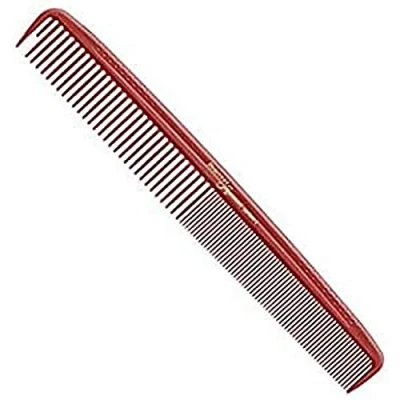 Abbildung von Hercules Sägemann C4 rot Haarschneidekamm 7 Carbon Kamm, 1er Pack (1 x 1 Stück)
