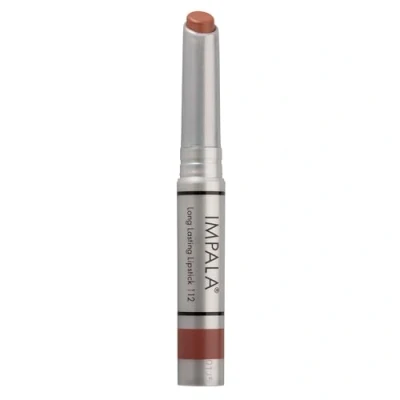 Abbildung von Impala Lang anhaltender Lippenstift Farbe Mattes Purpurbraun Nº 112 Permanenter Lippenstiftstick Lange Haltbarkeit Feuchtigkeitsspendender