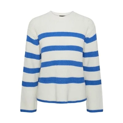 Abbildung von Pieces Pcsabina LS NOOS Strickpullover, Damen, Größe: Small, Cloud dancer 1
