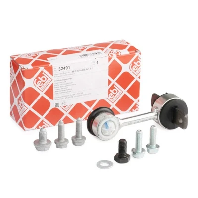 Abbildung von febi BILSTEIN 32491 Koppelstange Hinterachse links, rechts 90 Plus mit Schraubensatz Stahl AUDI: A4 B6 Avant, B7 Cabrio