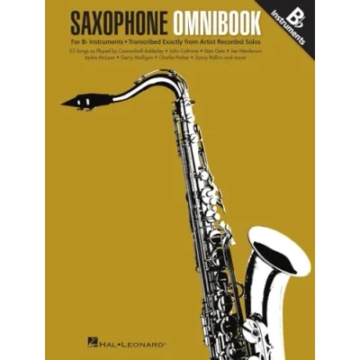 Abbildung von Saxophone Omnibook for B Flat Instruments: Transcribed Exactly from Artist Recorded Solos