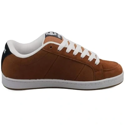 Abbildung von Etnies Kingpin Skateschuh, Herren, Größe: 38, Brown/navy Textil/synthetik